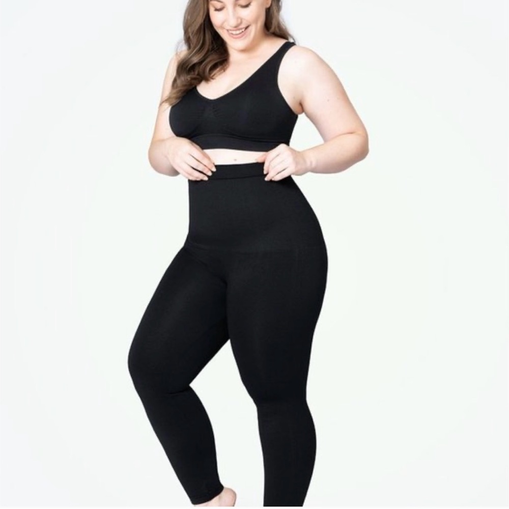 Empetua by Shapermint High‑Waist Shaping Leggings NWT | Black Large